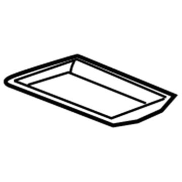 GM 22800827 Compartment Box Mat