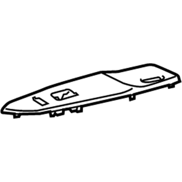 Lexus 74231-76010 Panel, Front Door ARMREST Base