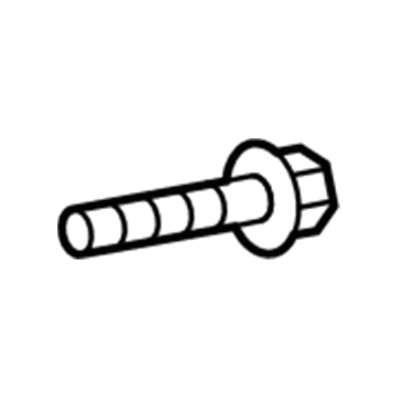 Mopar 6512084AA Bolt-HEXAGON FLANGE Head