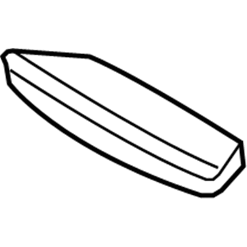 BMW 52-10-7-167-372 Thigh Support Upholstery