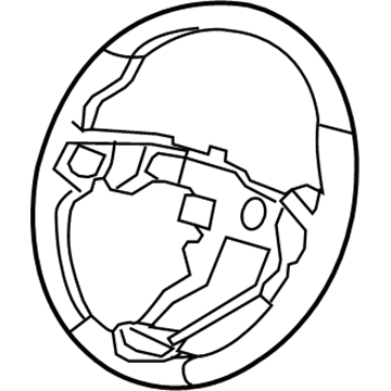 Acura 78501-STK-A81ZA Grip Assembly (Graphite Black) (Leather)