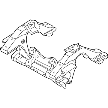 Nissan 54400-0W000 Member Complete-Front Suspension