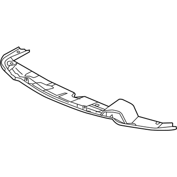 Acura 71510-TX6-A50 Cover, Rear Bumper (Lower)