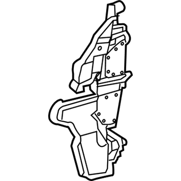 Lexus 53294-60150 DEFLECTOR, Radiator