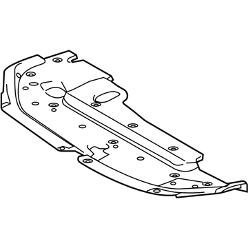 Lexus 53292-60120 Seal, Radiator Support