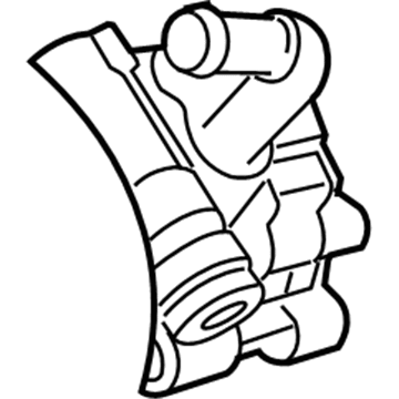 Mopar 52089883AD Power Steering Pump With Pulley