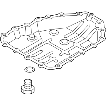 Kia 4528023001 Pan Assembly-Automatic Transaxle Oil