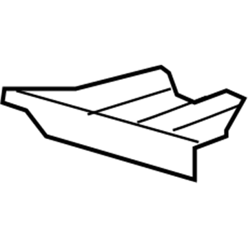 GM 15837934 Gutter Asm-Rear Compartment Lid Opening Drain