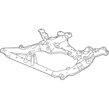 Honda 50200-T1W-A01 Subframe Complete, Front