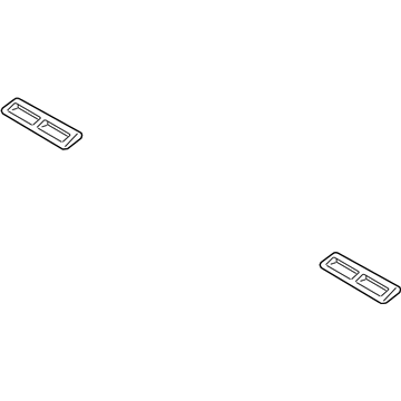 Kia 973663T000 Cover-Rear Duct