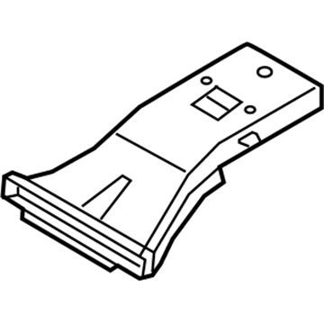 Kia 973653T000 Duct Assembly-Rear, LH