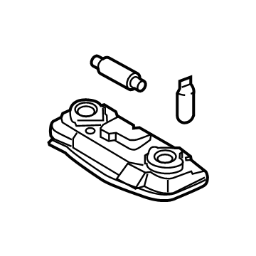 Ford AE8Z-13776-AB Dome Lamp Assembly