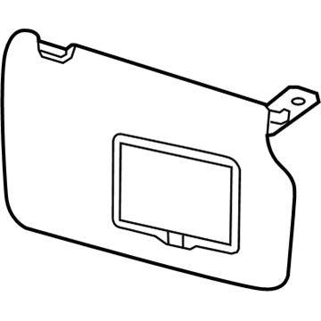 Ford BE8Z-5404104-BB Sunvisor