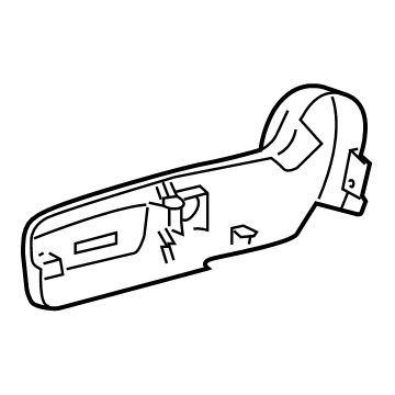 Toyota 71811-0C182-C0 SHIELD, FR SEAT CUSH
