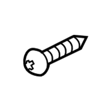 Acura 93903-457G0 Screw, Tap (5X35)