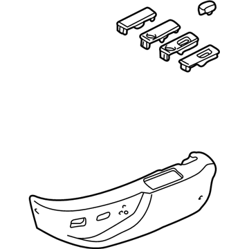 BMW 52-10-7-058-008 Covering Outer