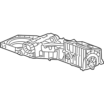 GM 23160972 Evaporator Case
