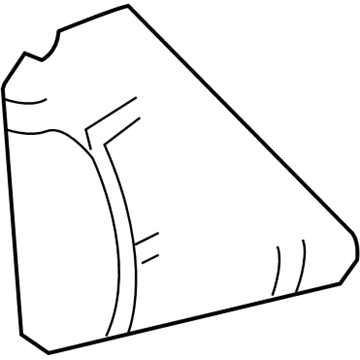 GM 19150300 Seat Back Pad