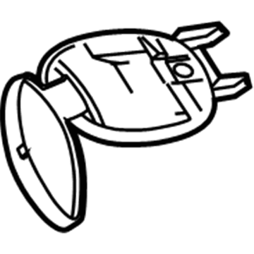 Mopar 56007265 Lens-Dome Lamp