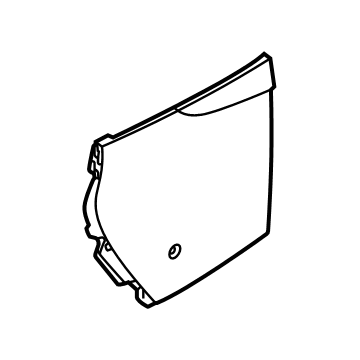 Hyundai 84681-L1000-NNB COVER ASSY-RR FLOOR CONSOL SID