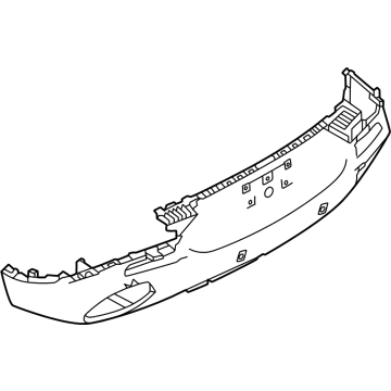 Mopar 68616909AA FASCIA-REAR LOWER