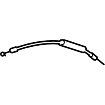 Lexus 69750-50050 Cable Assy, Front Door Inside Locking