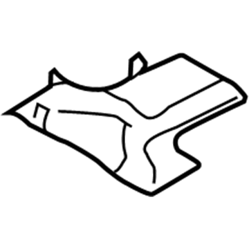 BMW 17-13-7-629-287 Air Deflector