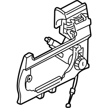 BMW 51-21-8-245-347 Code Lock Left