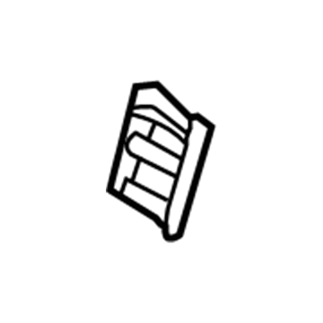 GM 23101017 Belt & Retractor Cover