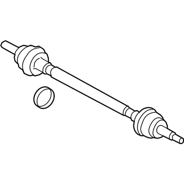 Hyundai 49600-J6200 Shaft Assembly-Drive RR, LH