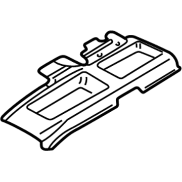 BMW 51-47-2-498-586 Trunk Tray Right
