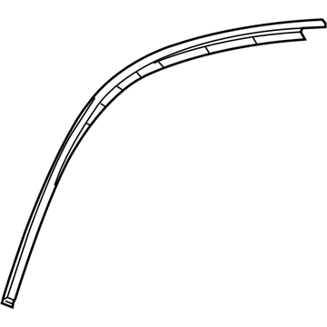 Mopar 68096408AC RETAINER-WEATHERSTRIP