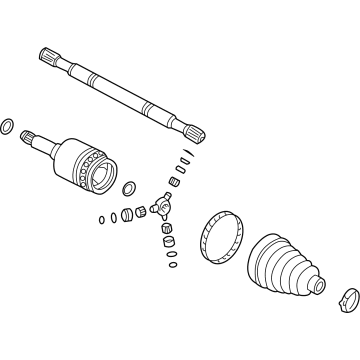GM 22692051 Joint Kit, Front Wheel Drive Shaft Tro-Pot