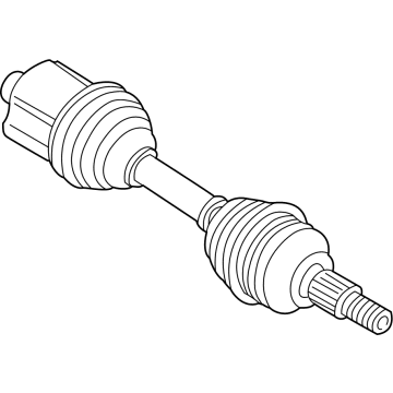 GM 24404107 Front Wheel Drive Shaft Assembly