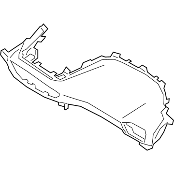 Hyundai 84734-S1AA0-NNB PANEL ASSY-LOWER CRASH PAD, RH