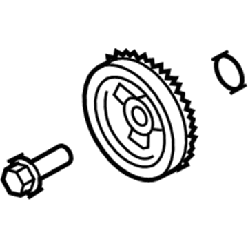Ford 8S7Z-6312-A Damper & Pulley