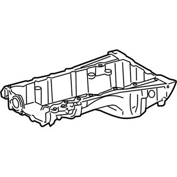 Lexus 12111-0S021 Pan, Oil, NO.1