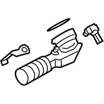 BMW 13-71-8-626-487 Charge-Air Duct