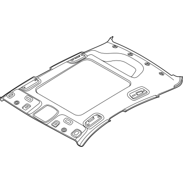 Hyundai 85310-L5500-NVC Headlining Assembly