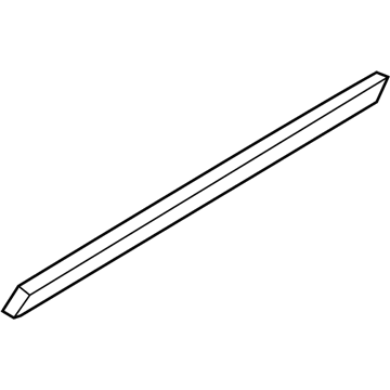 Kia 832412G000 WEATHERSTRIP-Rear Door Belt Inside