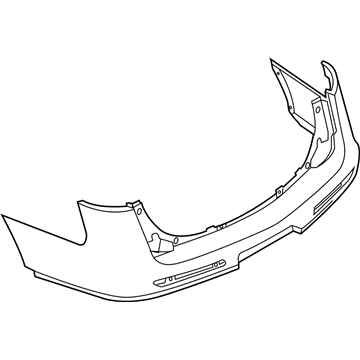 Ford AE9Z-17K835-APTM Bumper Cover