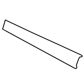 Hyundai 86368-38001 Tape-Rear Door Black Frame, LH