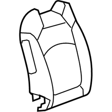 GM 20864214 Seat Back Pad