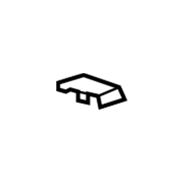 GM 15901652 Seat Track Cover