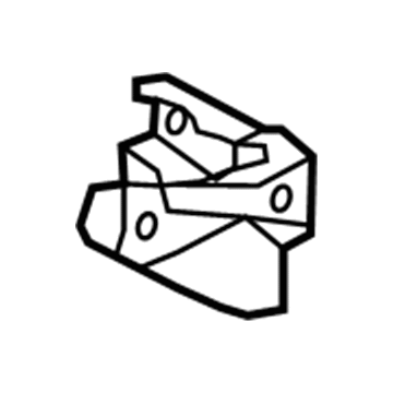 Lexus 53804-33040 Bracket Sub-Assembly, Front