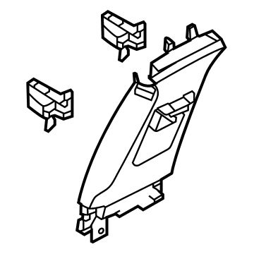Ford LJ8Z-5824356-AA TRIM - "B" PILLAR