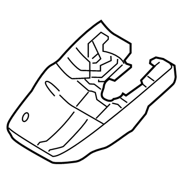 Lexus 86466-53031 Cover, Forward Recognition