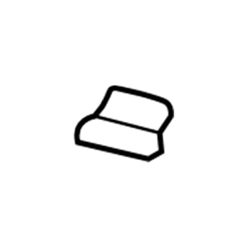 GM 84019257 Roof Molding Front Cap