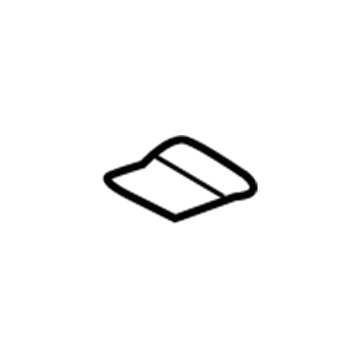 GM 84019258 Roof Molding Rear Cap