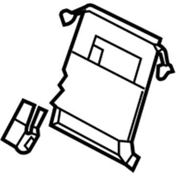 Hyundai 89475-3N580 Air Lumbar Module-Rear Back, RH